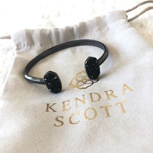 Kendra Scott Gunmetal Elton Cuff
